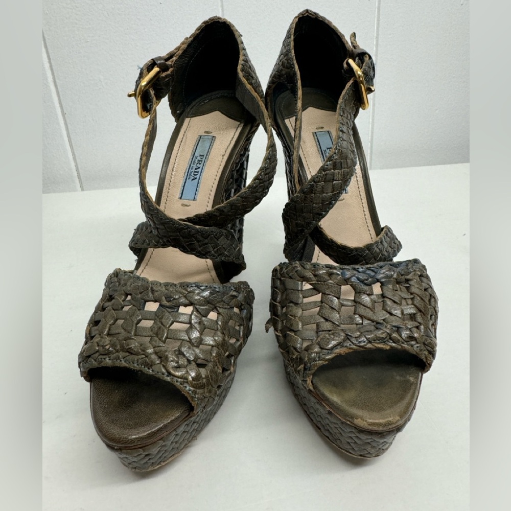 Prada platform sandals size 36